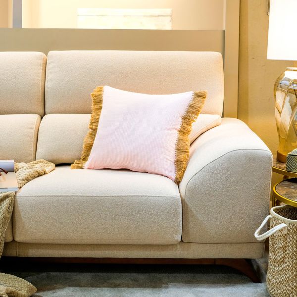 Cojín artesanal con relleno premium para cama y sofá en alta decoración elegante