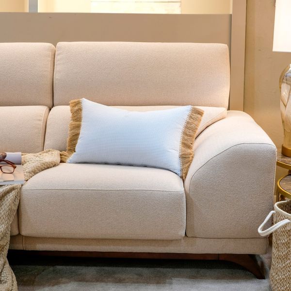 Cojín artesanal con relleno premium para cama y sofá en alta decoración elegante