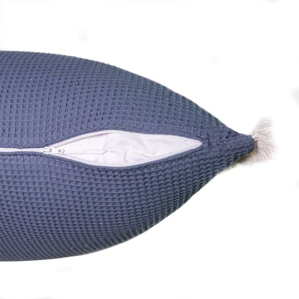 Cojín artesanal con relleno premium para cama y sofá en alta decoración elegante