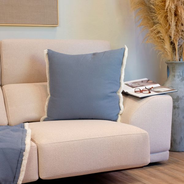 Cojín artesanal con relleno premium para cama y sofá en alta decoración elegante