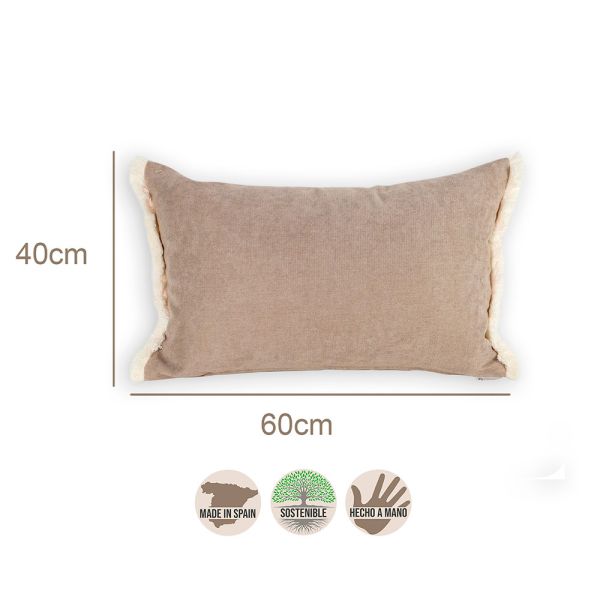 Cojín artesanal con relleno premium para cama y sofá en alta decoración elegante