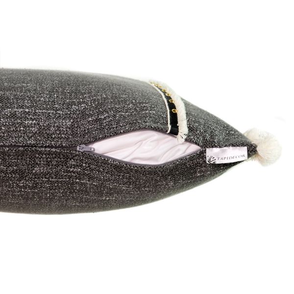 Cojín artesanal con relleno premium para cama y sofá en alta decoración elegante