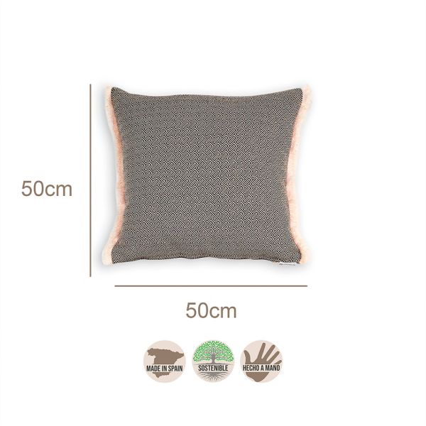 Cojín artesanal con relleno premium para cama y sofá en alta decoración elegante