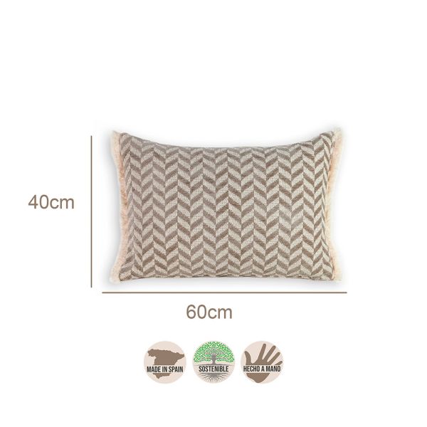 Cojín artesanal con relleno premium para cama y sofá en alta decoración elegante