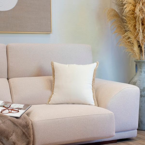 Cojín artesanal con relleno premium para cama y sofá en alta decoración elegante