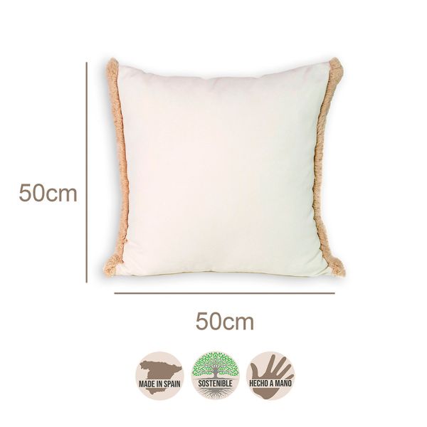 Cojín artesanal con relleno premium para cama y sofá en alta decoración elegante