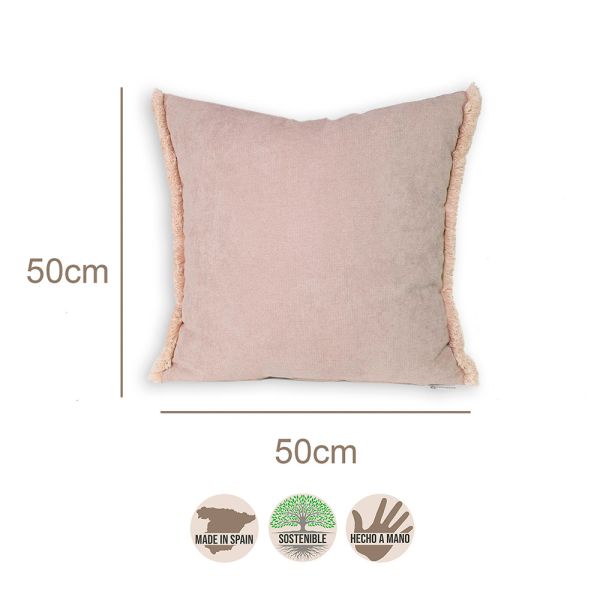 Cojín artesanal con relleno premium para cama y sofá en alta decoración elegante