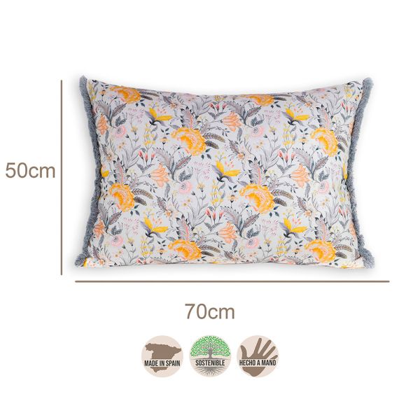 Cojín artesanal con relleno premium para cama y sofá en alta decoración elegante