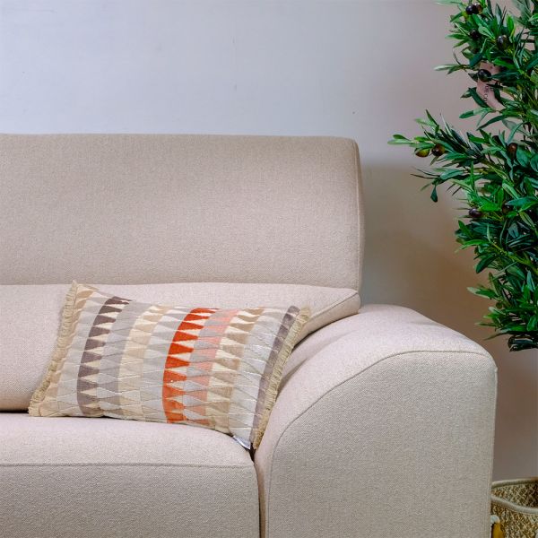 Cojín artesanal con relleno premium para cama y sofá en alta decoración elegante