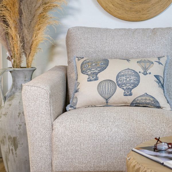 Cojín artesanal con relleno premium para cama y sofá en alta decoración elegante