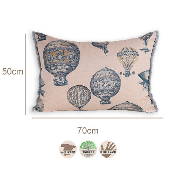 Cojín artesanal con relleno premium para cama y sofá en alta decoración elegante