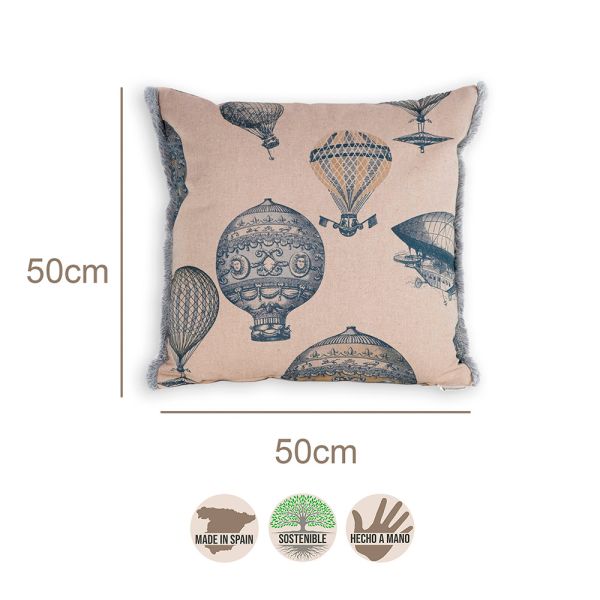 Cojín artesanal con relleno premium para cama y sofá en alta decoración elegante