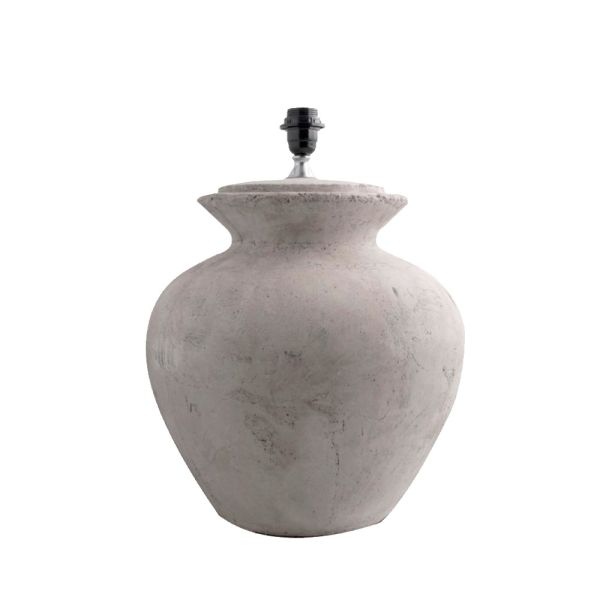 Pie de lámpara gris claro 50x39 cm