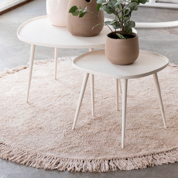 ALFOMBRA RED FLECOS BEIGE 150 X 150