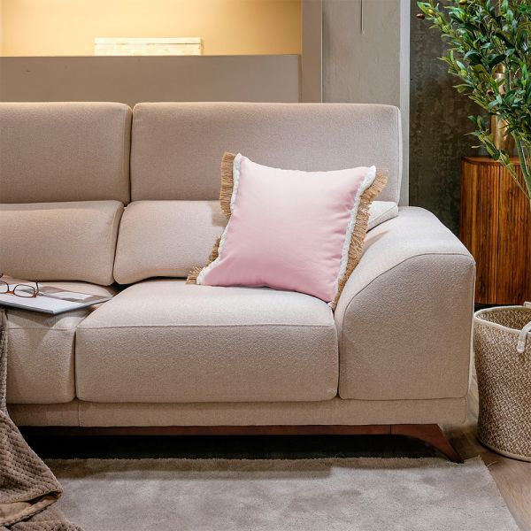 Cojín artesanal con relleno premium para cama y sofá en alta decoración elegante