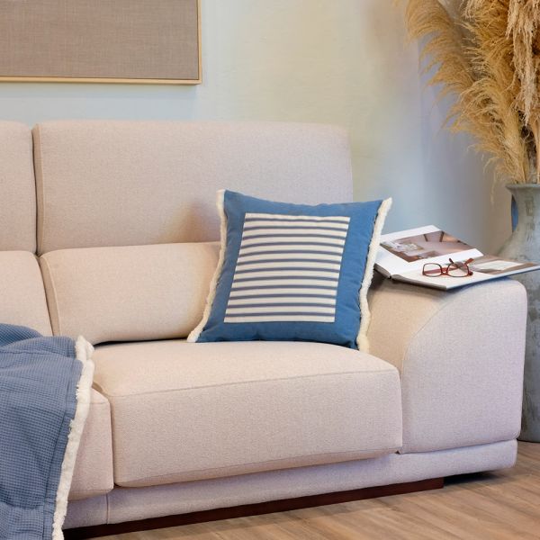 Cojín artesanal con relleno premium para cama y sofá en alta decoración elegante