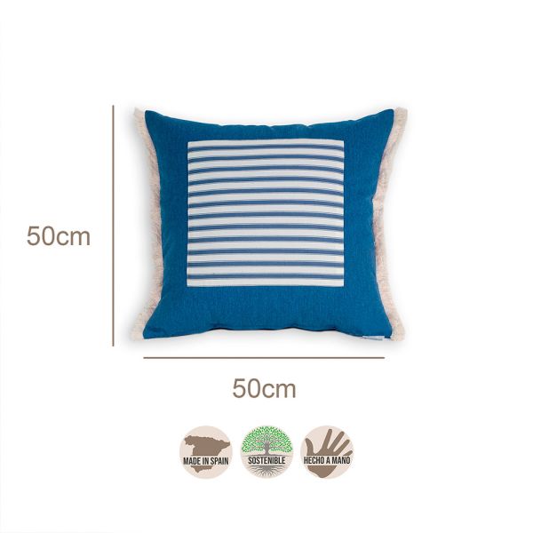 Cojín artesanal con relleno premium para cama y sofá en alta decoración elegante