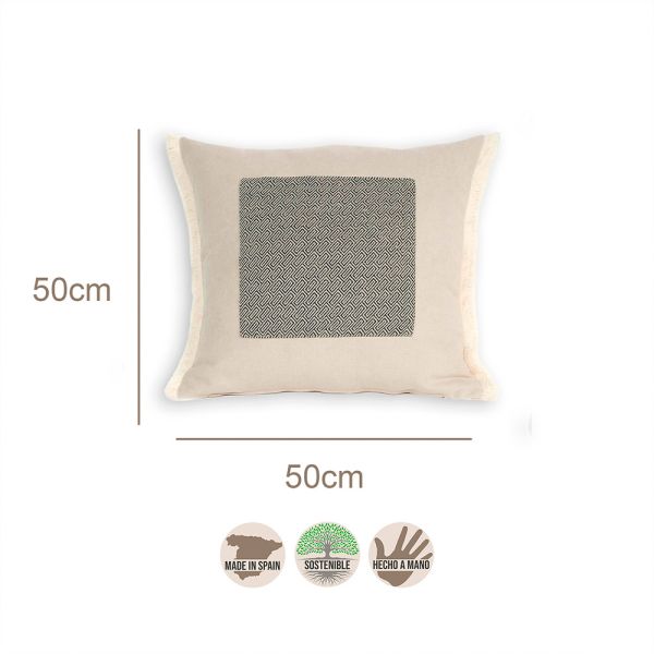 Cojín artesanal con relleno premium para cama y sofá en alta decoración elegante