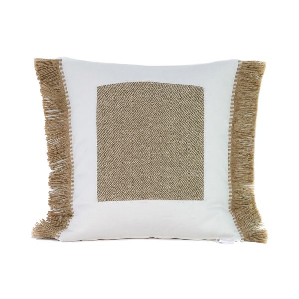 Cojín artesanal con relleno premium para cama y sofá en alta decoración elegante