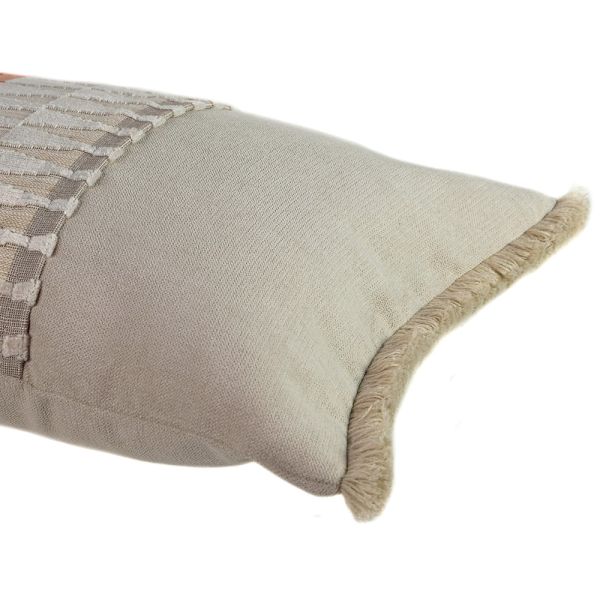 Cojín artesanal con relleno premium para cama y sofá en alta decoración elegante