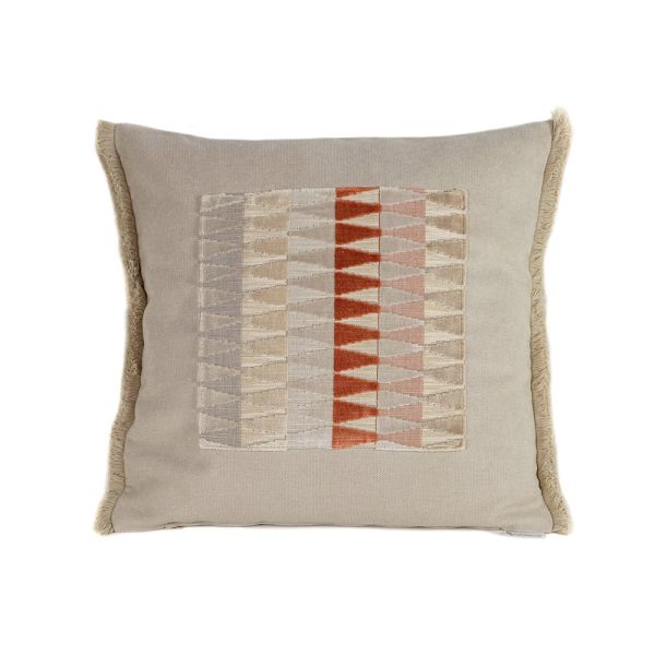 Cojín artesanal con relleno premium para cama y sofá en alta decoración elegante