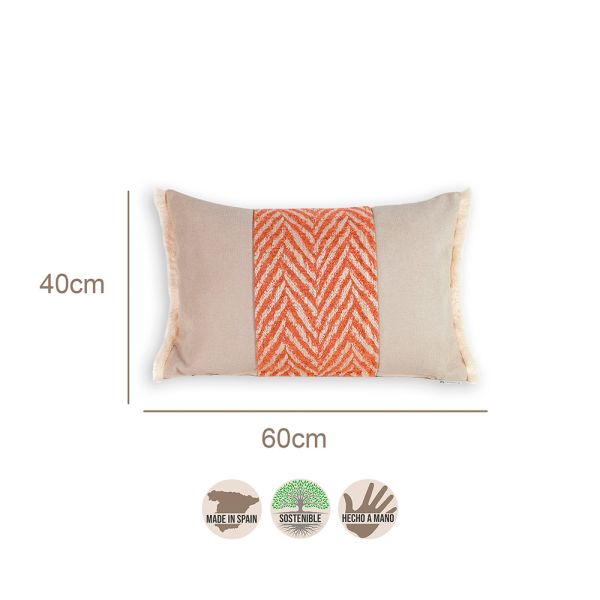 Cojín artesanal con relleno premium para cama y sofá en alta decoración elegante