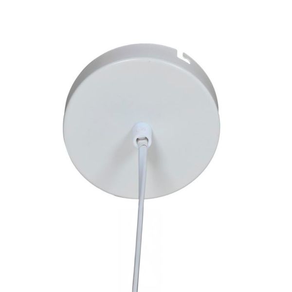 Lámpara de techo metal blanco-oro | Tapidecor