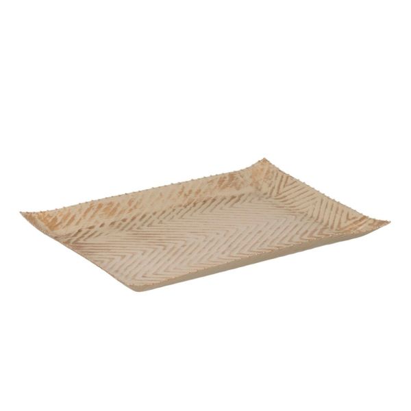 Bandeja decorativa elegante para alta decoración 