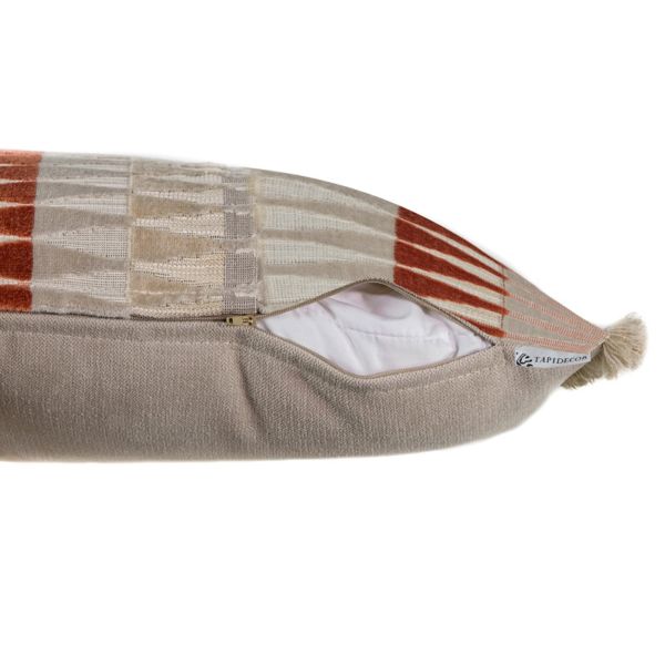 Cojín artesanal con relleno premium para cama y sofá en alta decoración elegante