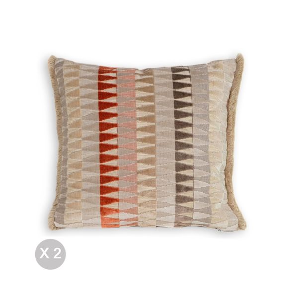 Cojín artesanal con relleno premium para cama y sofá en alta decoración elegante