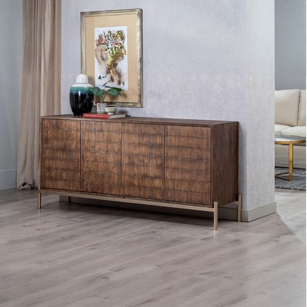 Casello in legno naturale marrone | Tapidecor
