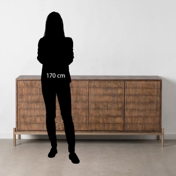 Casello in legno naturale marrone | Tapidecor