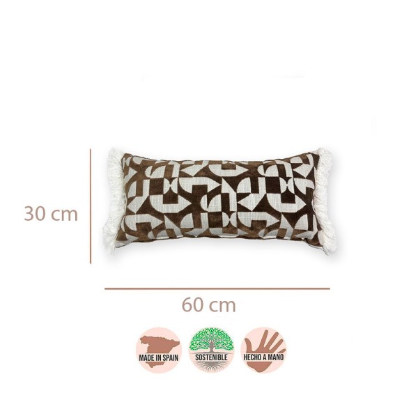 Cojín artesanal con relleno premium para cama y sofá en alta decoración elegante
