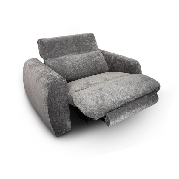 Sillón 1 plaza tapizado motorizado 115X128X93