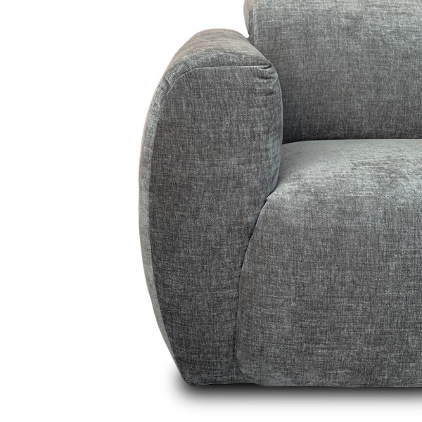 Sillón 1 plaza tapizado motorizado 115X128X93