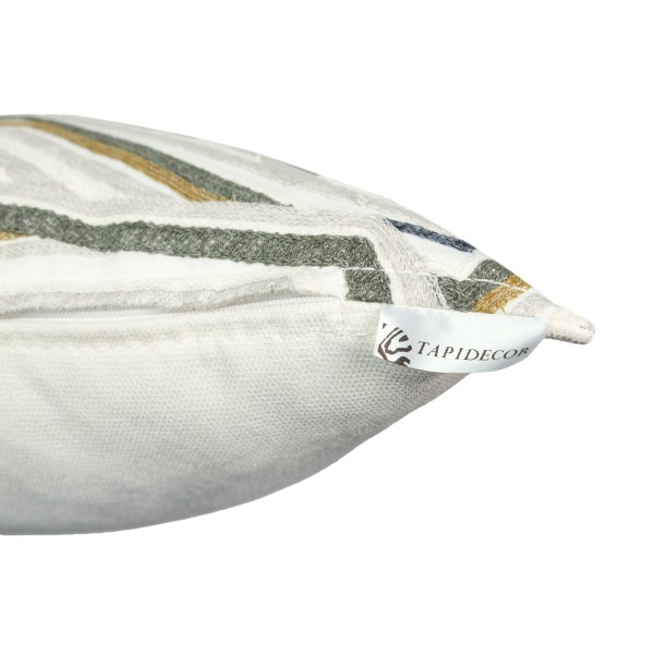 Cojín artesanal con relleno premium para cama y sofá en alta decoración elegante