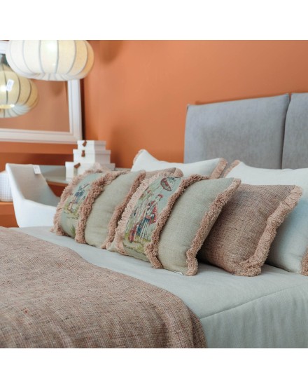 Garnet Coussin Linge Fleige Venige 60x40 Pliante Premium 2