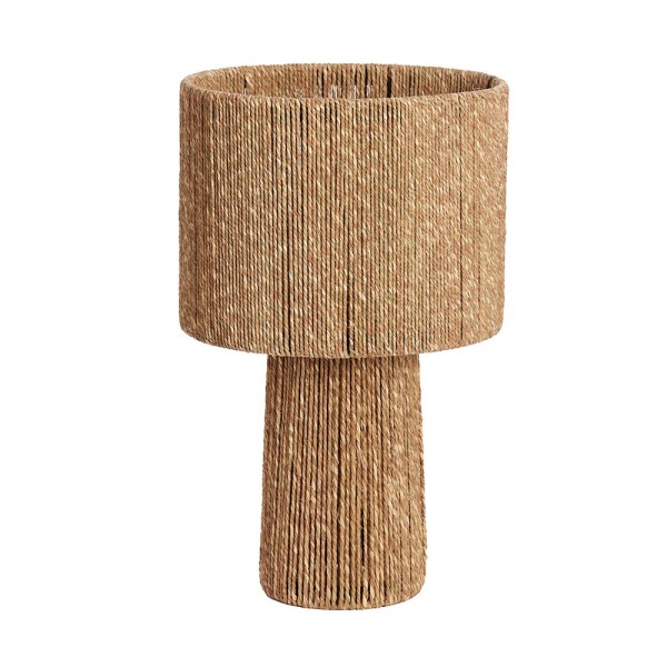 Lámpara de sobremesa de yute natural | Tapidecor