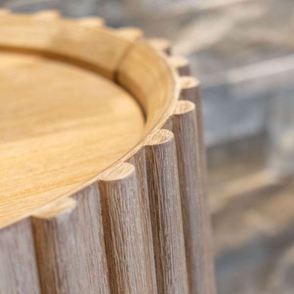 Armario Buffet de Madera Natural | Elegancia y Funcionalidad