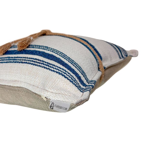 Cojín artesanal con relleno premium para cama y sofá en alta decoración elegante