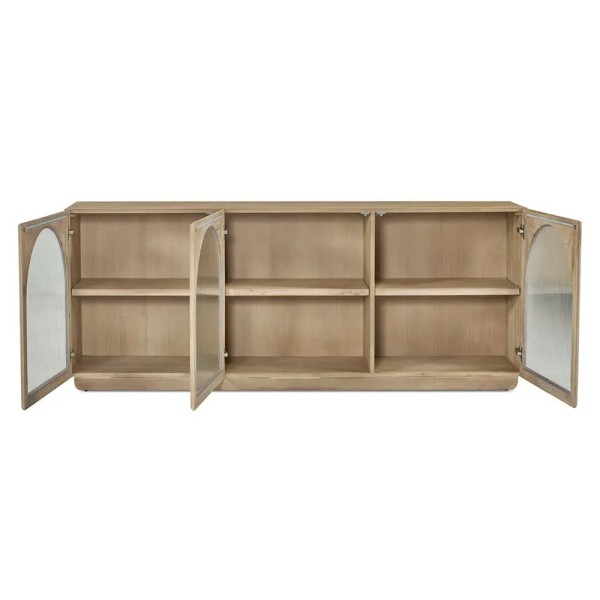 Aparador madera natural 3 puertas | Tapidecor