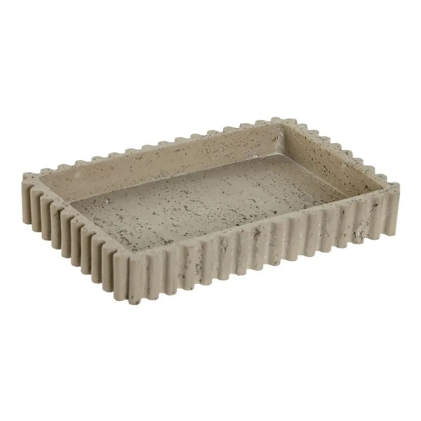 Bandeja decorativa elegante para alta decoración 