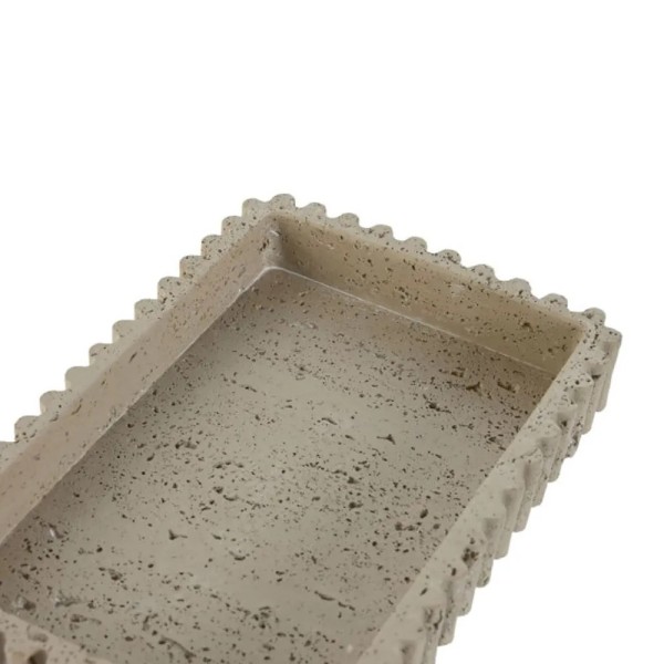 Bandeja decorativa elegante para alta decoración 