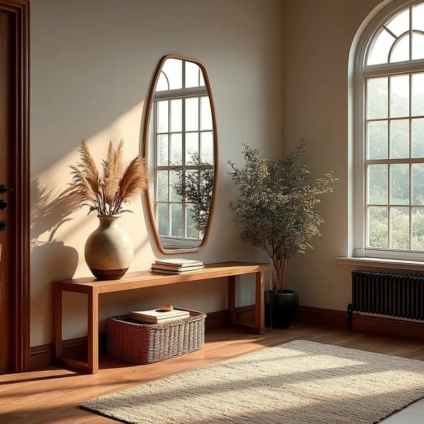 Espejo decorativo de pared y suelo para realzar tu  salón o dormitorio