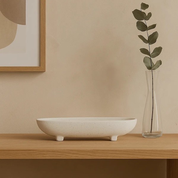 Bandeja decorativa elegante para alta decoración 