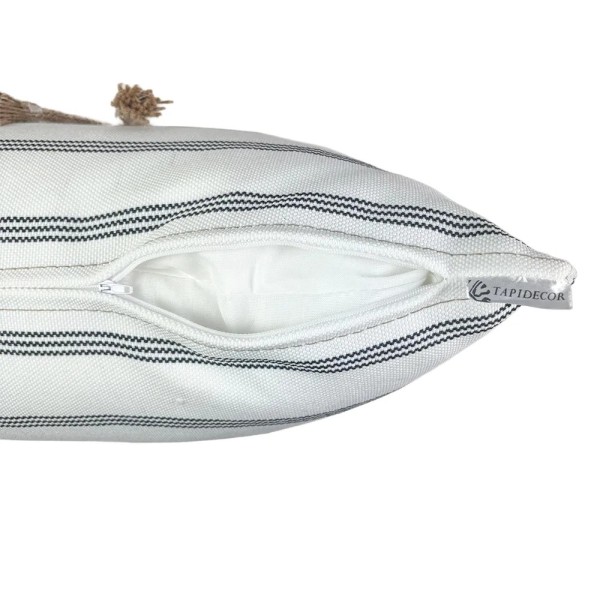 Cojín artesanal con relleno premium para cama y sofá en alta decoración elegante