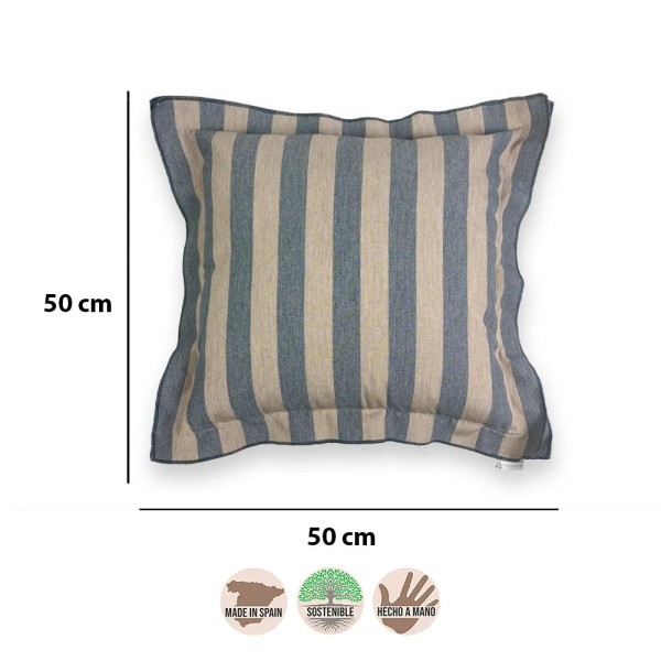 Cojín artesanal con relleno premium para cama y sofá en alta decoración elegante