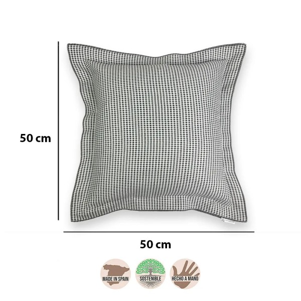 Cojín artesanal con relleno premium para cama y sofá en alta decoración elegante