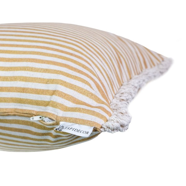 Cojín artesanal con relleno premium para cama y sofá en alta decoración elegante