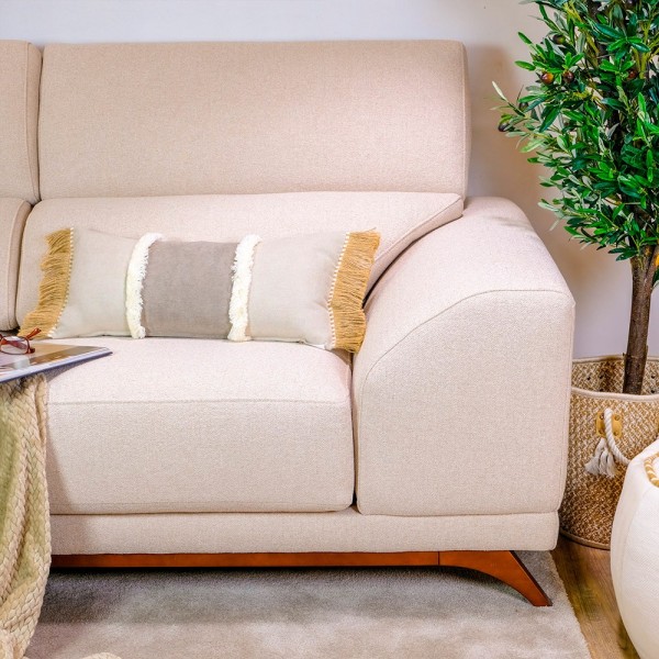 Cojín artesanal con relleno premium para cama y sofá en alta decoración elegante